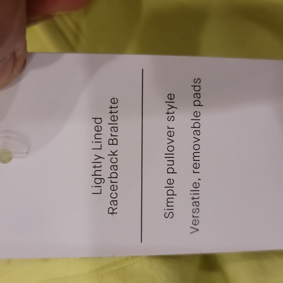 Auden Lightly Lined Racerback Bralette. - Picture 7 of 7